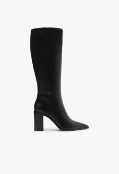 Fashion Schutz Mikki Up Block Boot Black