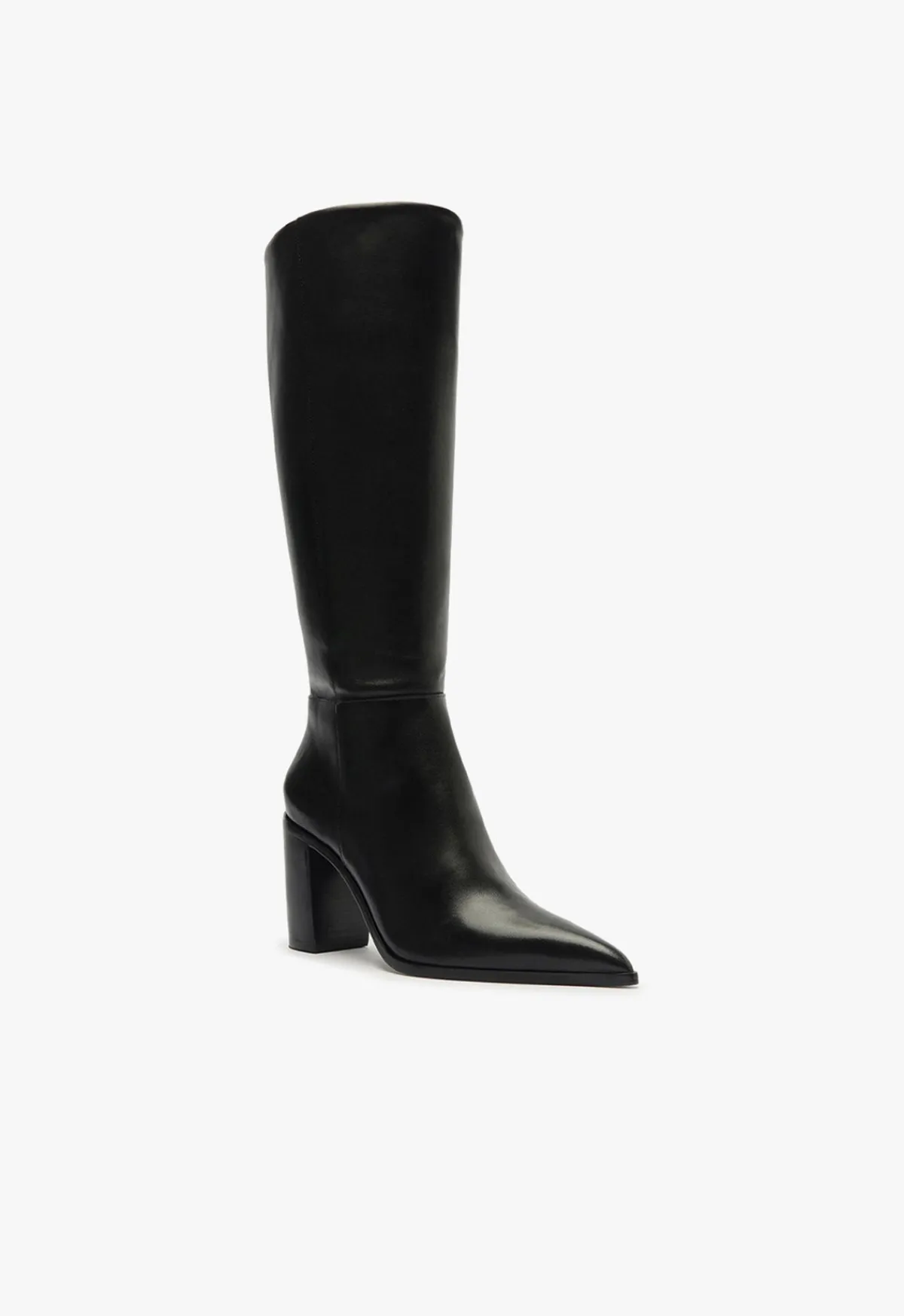 Fashion Schutz Mikki Up Block Boot Black
