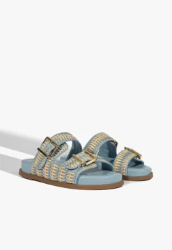 Sale Schutz Naomi Sporty Sandal Blue
