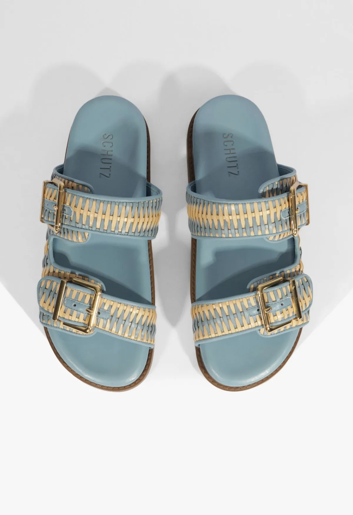 Sale Schutz Naomi Sporty Sandal Blue