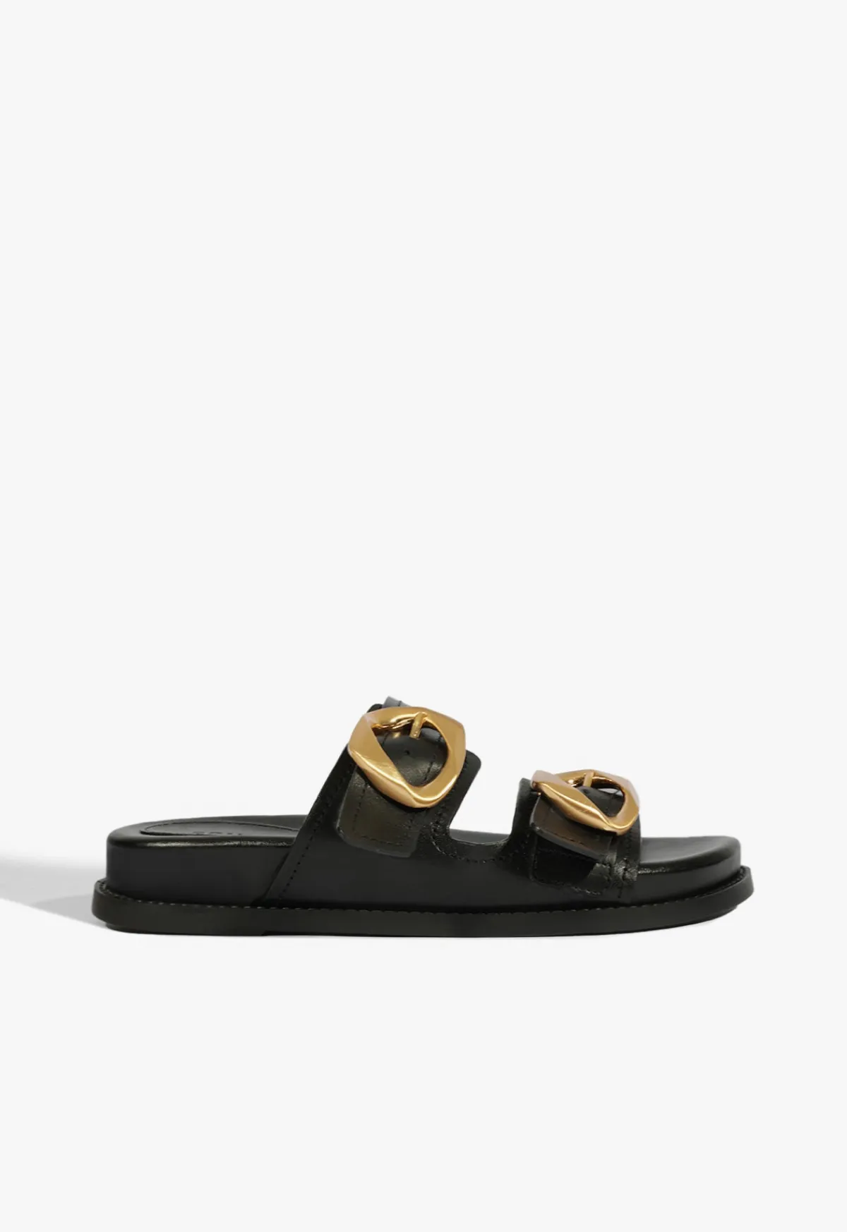 Hot Schutz Olga Leather Sporty Sandal Black