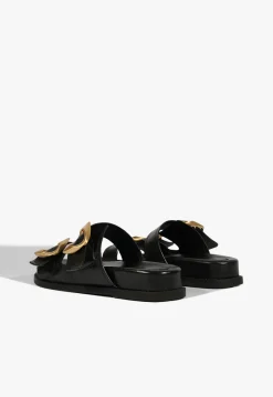 Hot Schutz Olga Leather Sporty Sandal Black