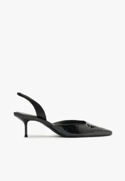 Best Schutz Paola Mid Stiletto Pump Black