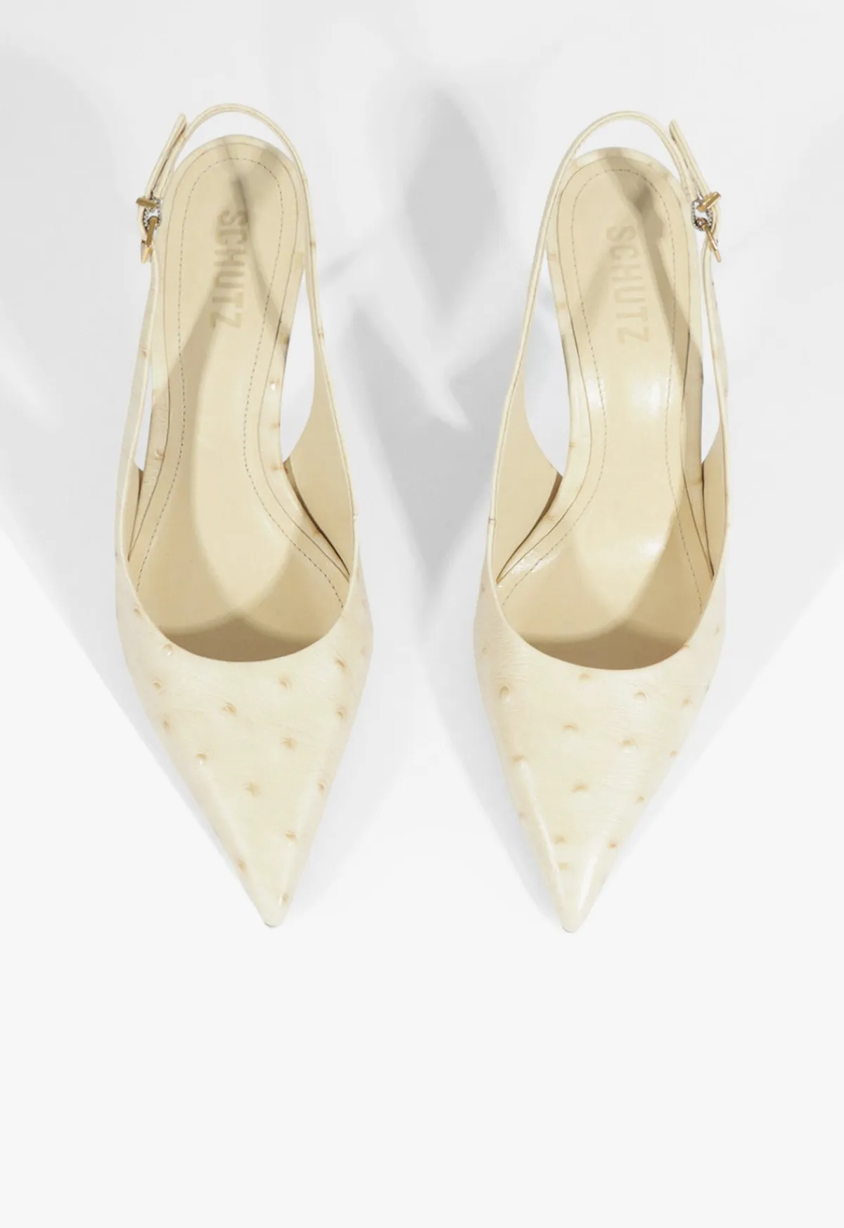 New Schutz Paola Pump Egg Shell