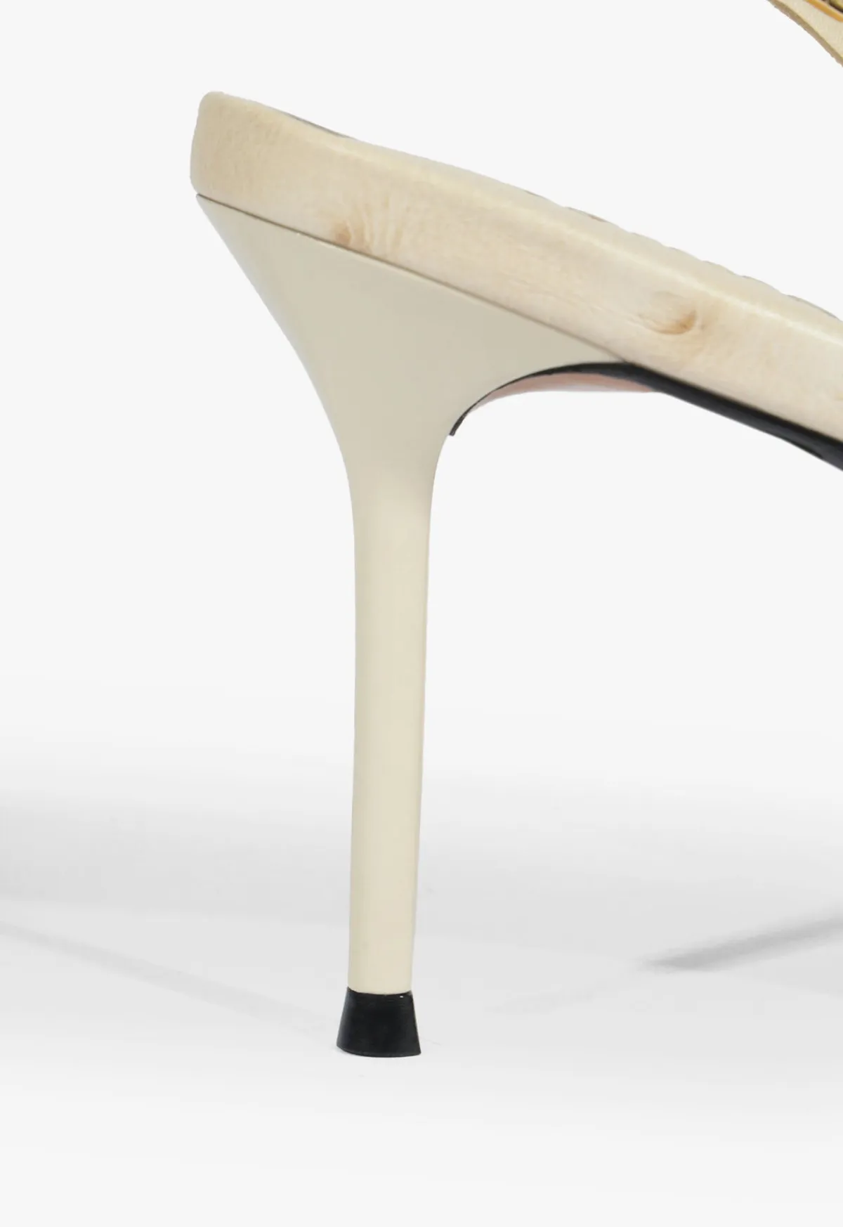 New Schutz Paola Pump Egg Shell