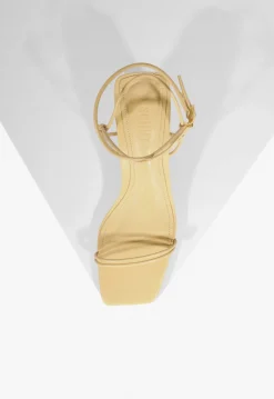 Discount Schutz Pompeii Mid Sandal Beige