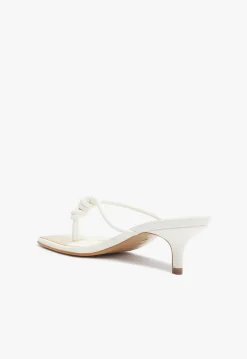 New Schutz Poppy Sandal White