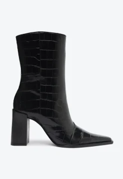 Sale Schutz Raffaela Croc Bootie Black