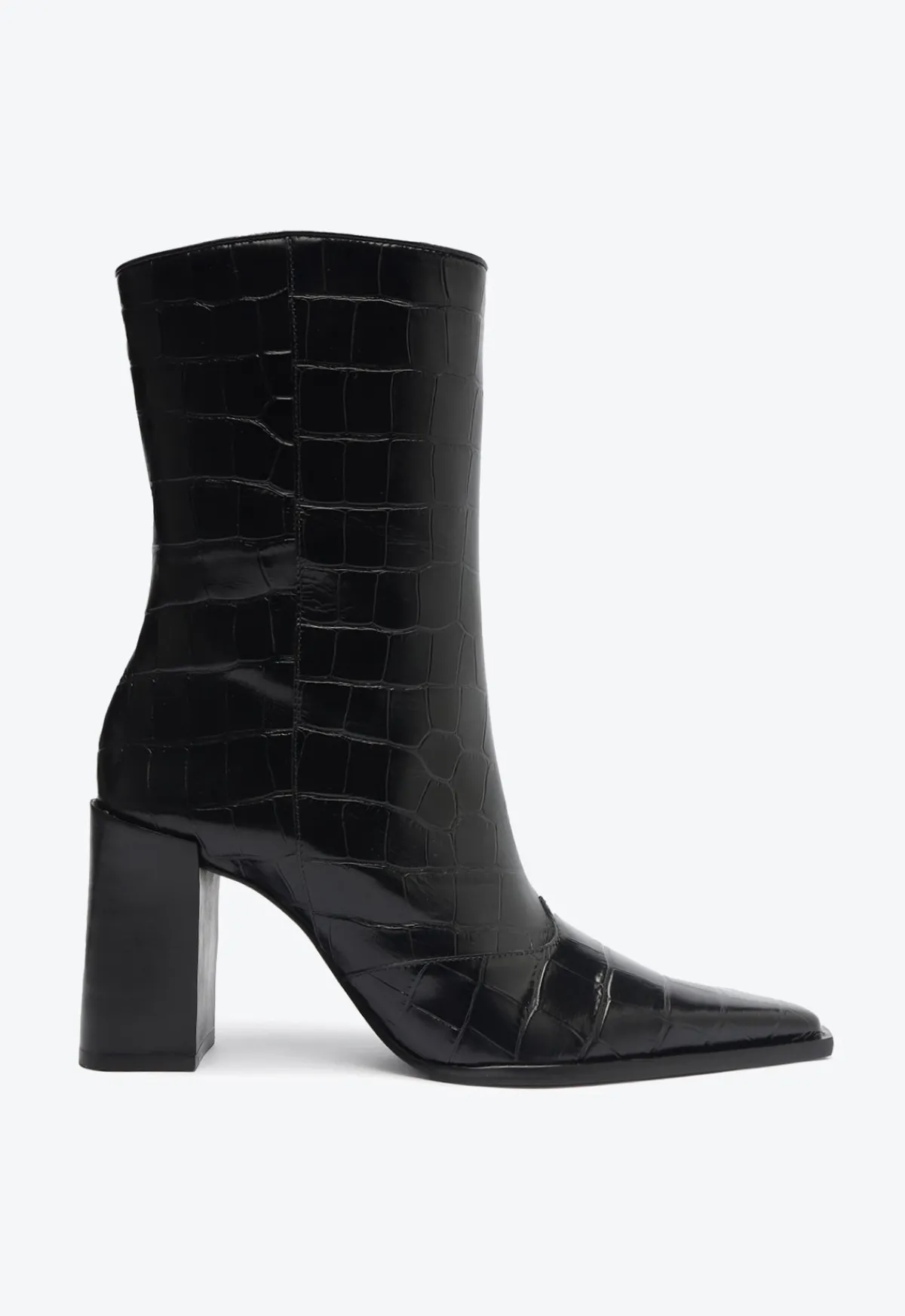 Sale Schutz Raffaela Croc Bootie Black