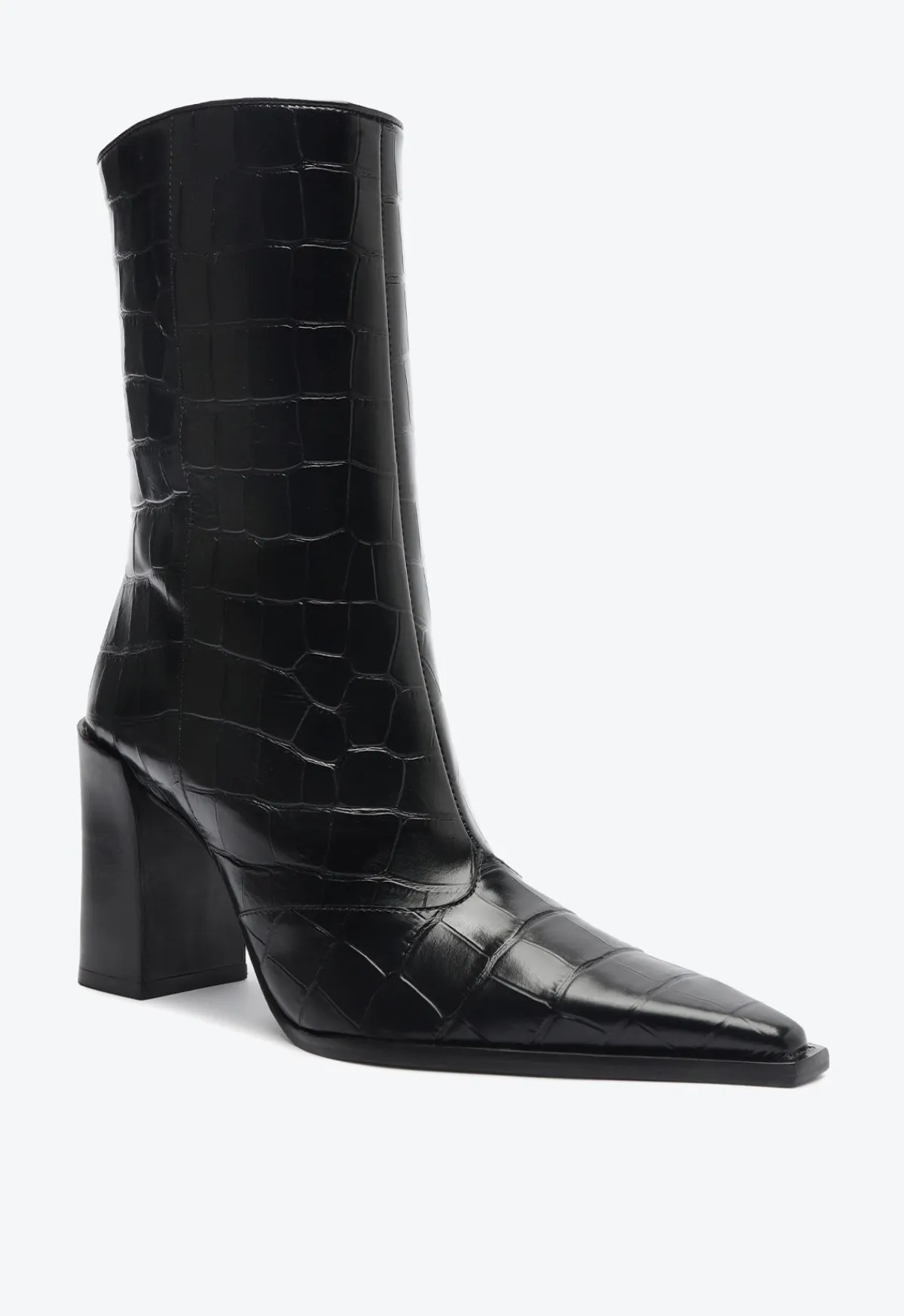 Sale Schutz Raffaela Croc Bootie Black
