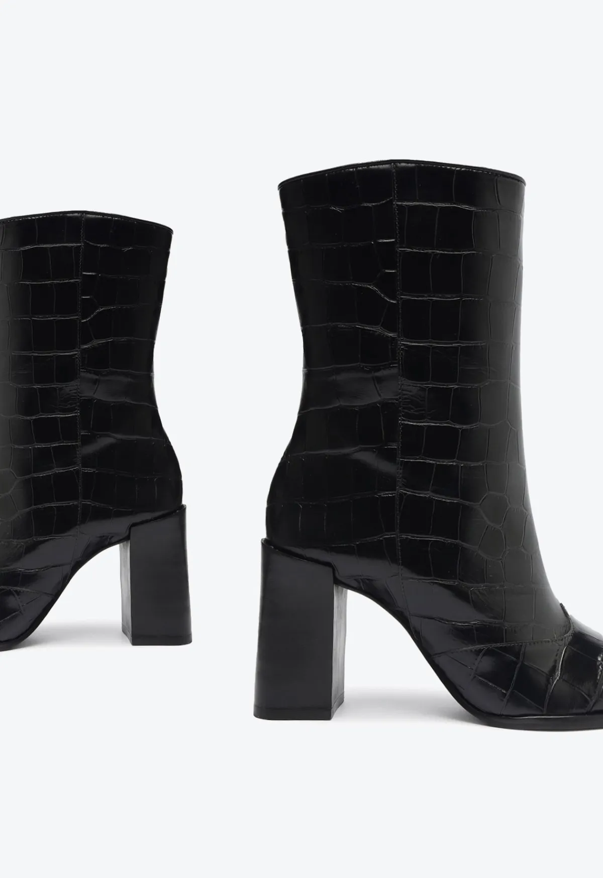 Sale Schutz Raffaela Croc Bootie Black