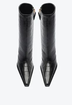 Sale Schutz Raffaela Croc Bootie Black