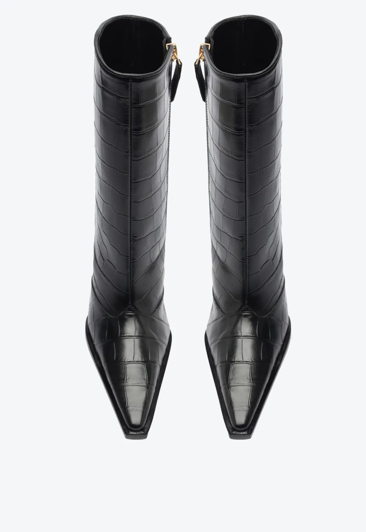 Sale Schutz Raffaela Croc Bootie Black