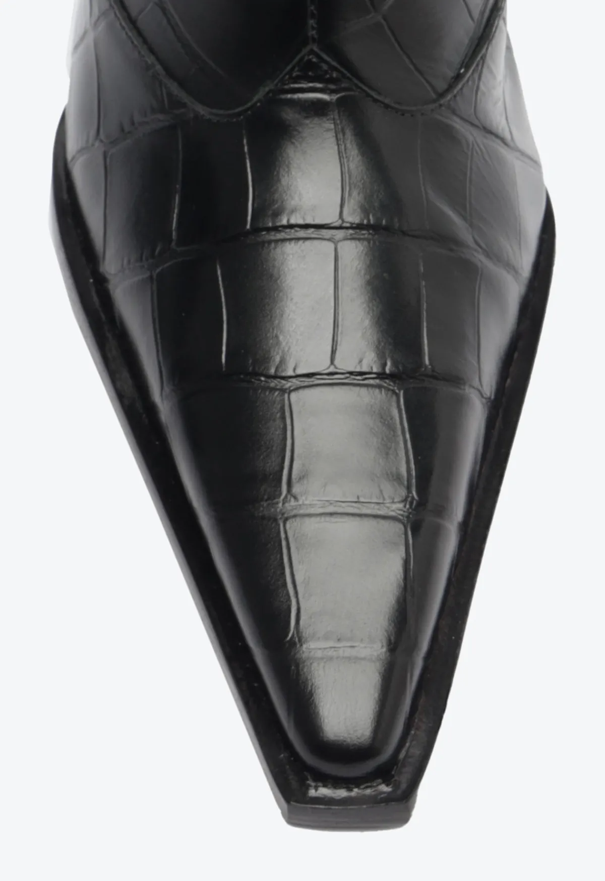 Sale Schutz Raffaela Croc Bootie Black
