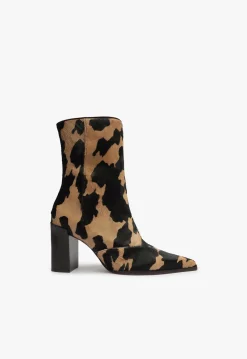 Outlet Schutz Raffaela Leather Bootie Brown