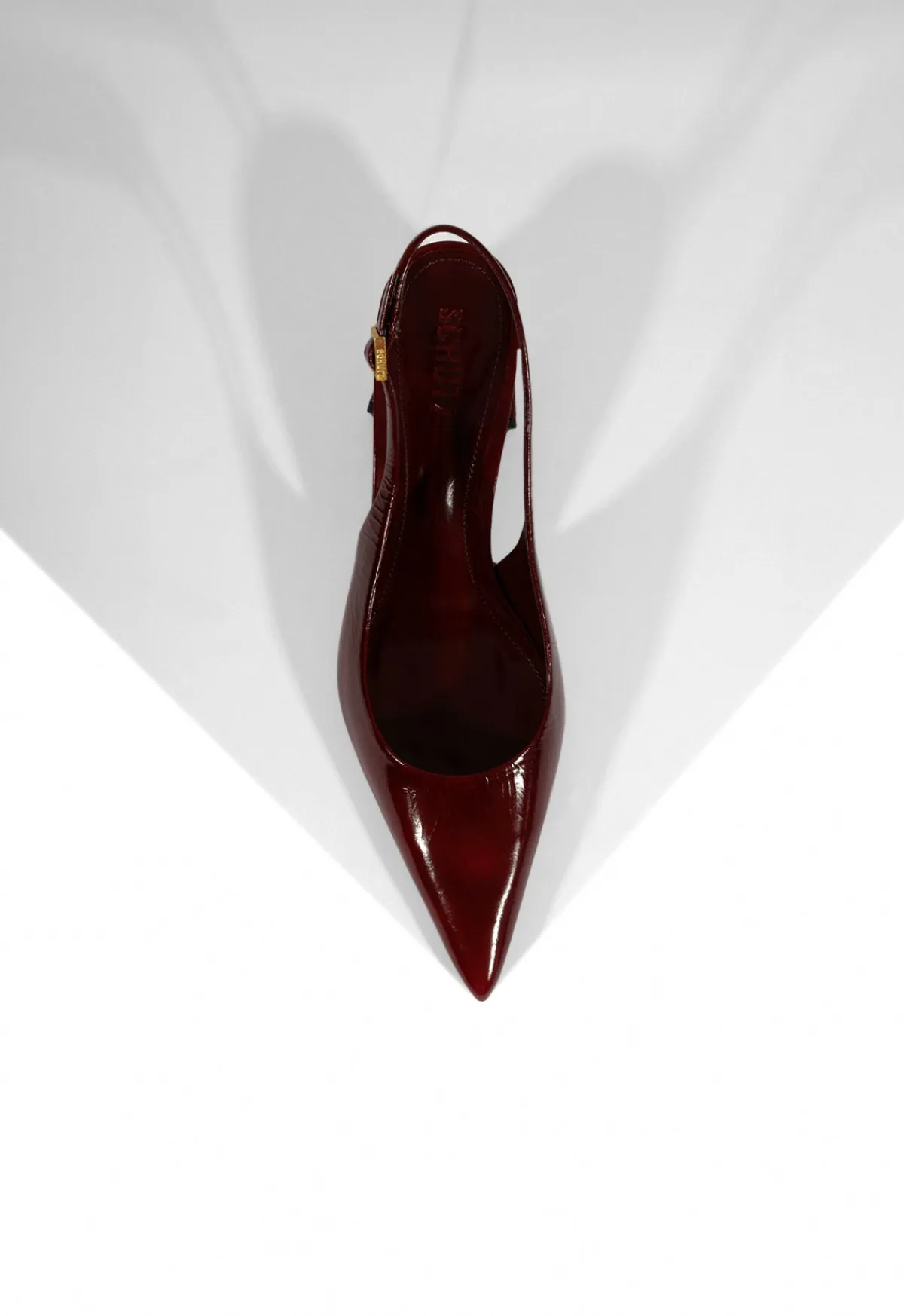 Best Schutz Rhonda Mid Patent Pump Red