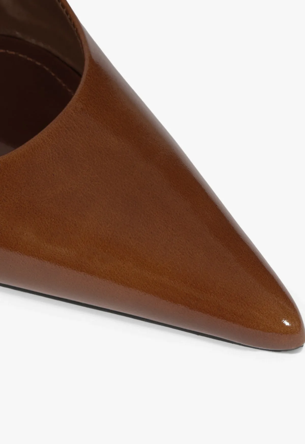 Outlet Schutz Rhonda Mid Patent Pump Caramel Top