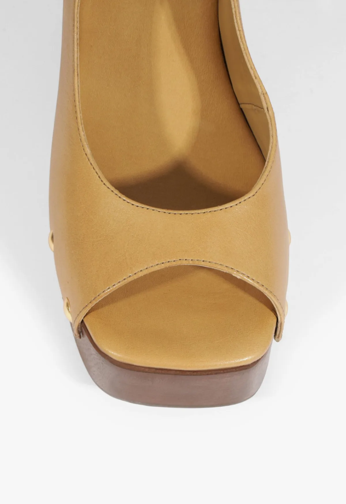 New Schutz Rose Sling Leather Sandal Fig