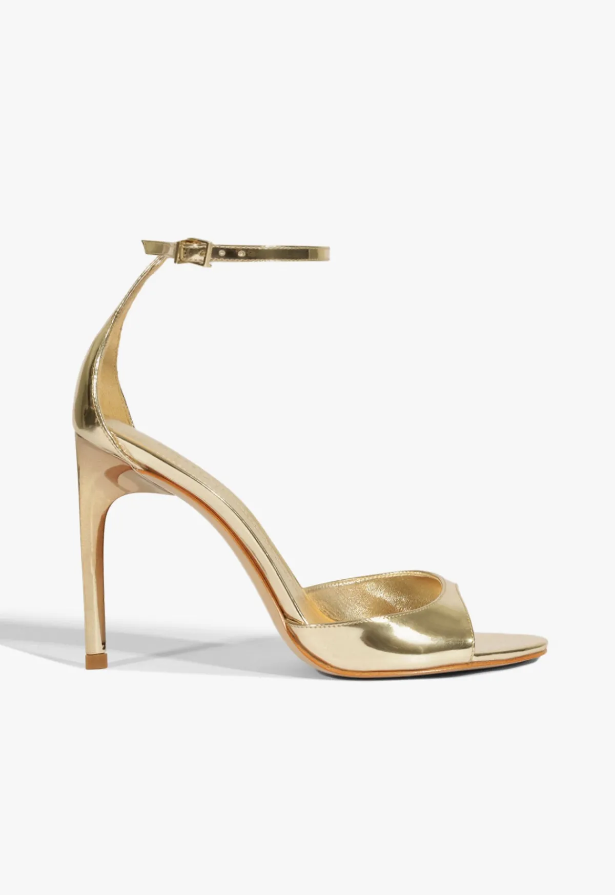 Fashion Schutz Scarlett Metallic Sandal Gold