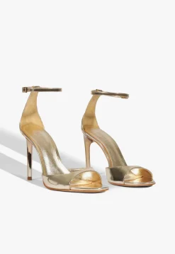 Fashion Schutz Scarlett Metallic Sandal Gold