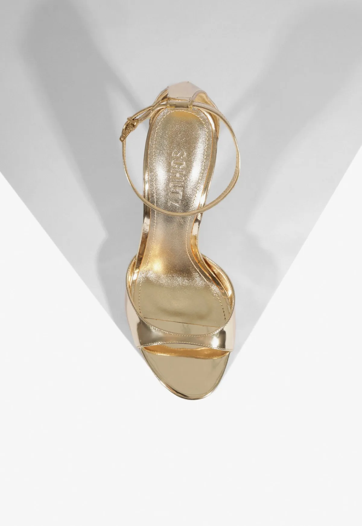 Fashion Schutz Scarlett Metallic Sandal Gold