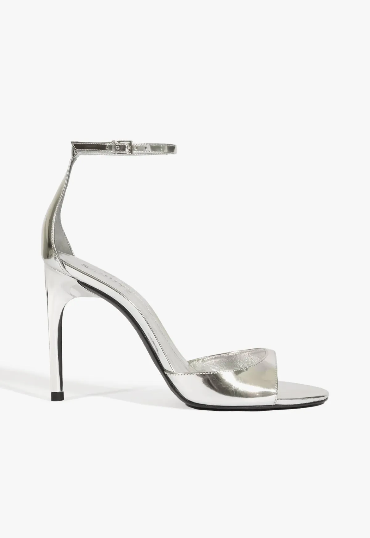 Sale Schutz Scarlett Metallic Sandal Silver