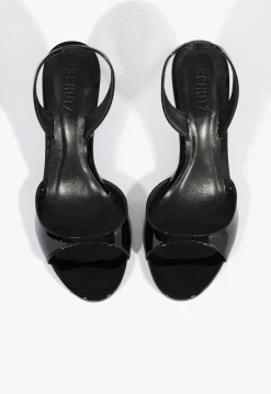 Fashion Schutz Scarlett Sling Mid Sandal Black