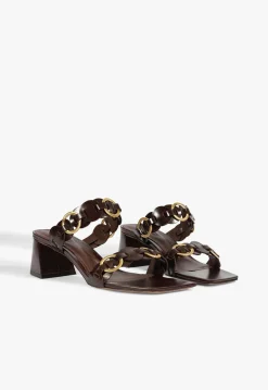 Fashion Schutz Selina Mule Sandal Root Brown