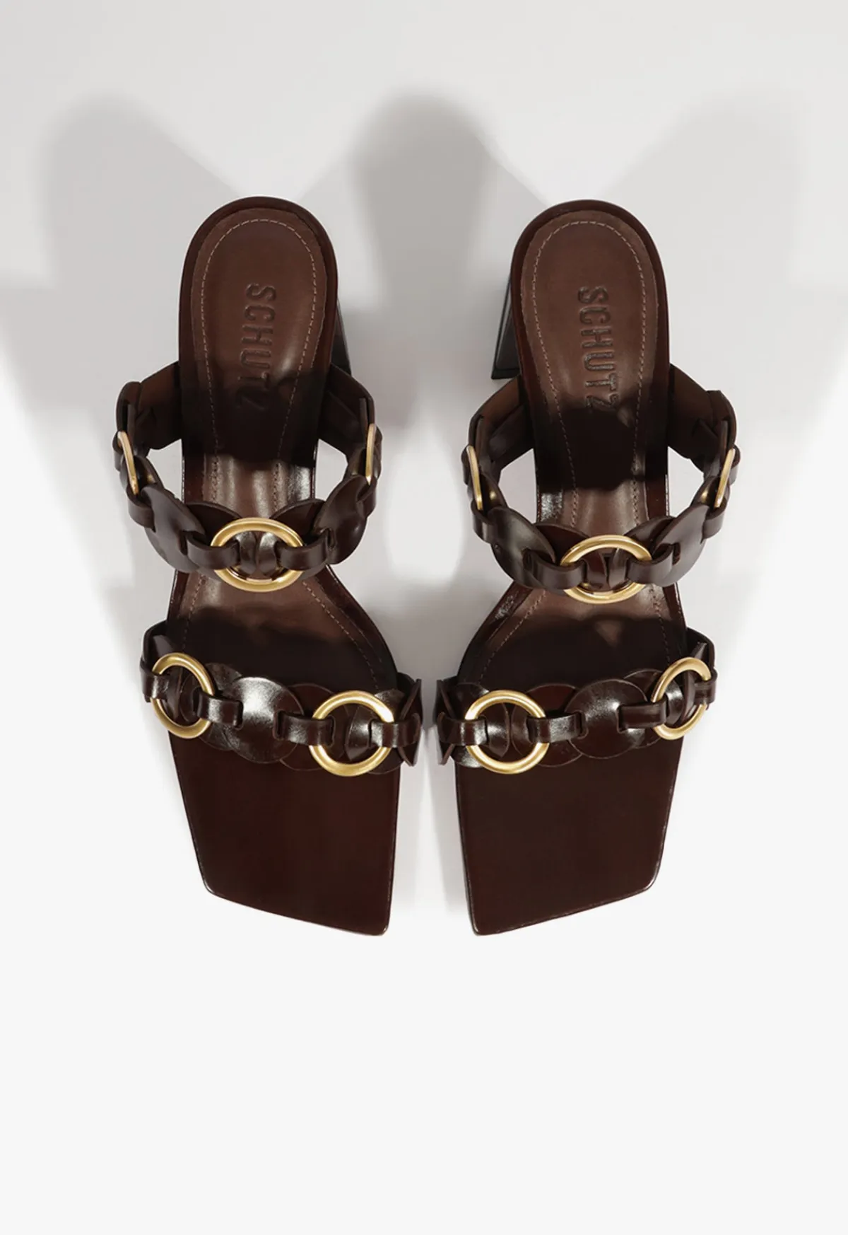 Fashion Schutz Selina Mule Sandal Root Brown