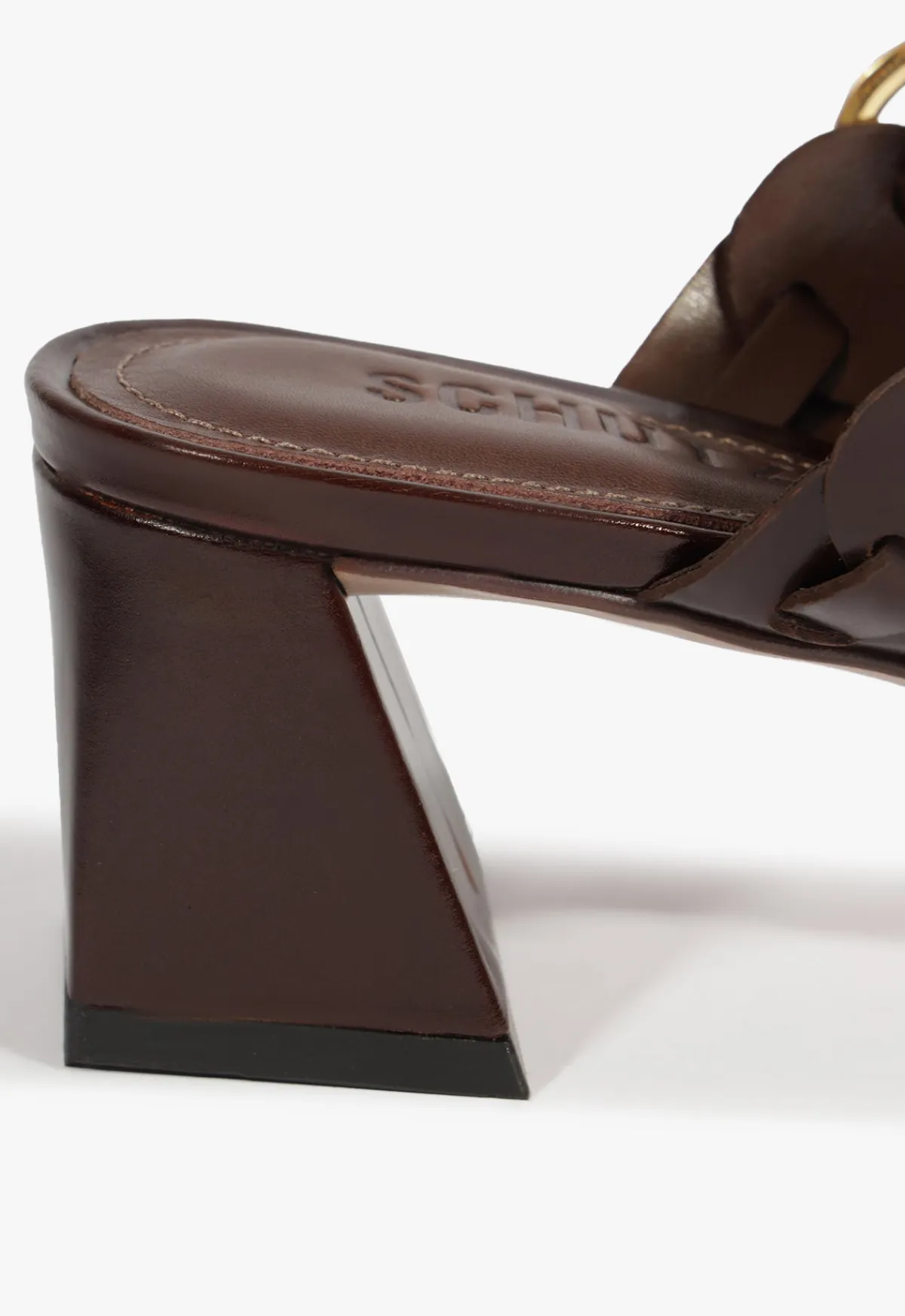 Fashion Schutz Selina Mule Sandal Root Brown