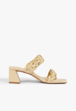 New Schutz Selina Mule Sandal Natural Nibs