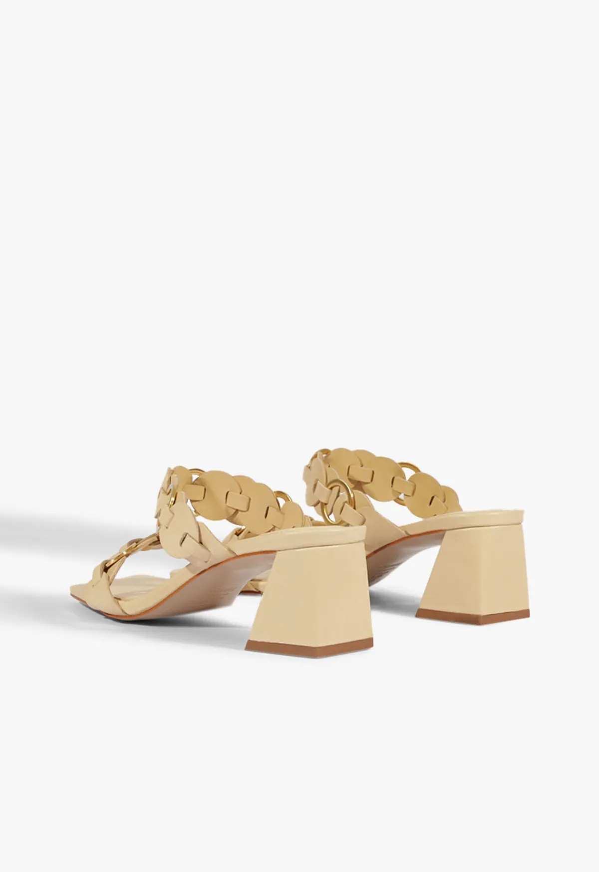 New Schutz Selina Mule Sandal Natural Nibs