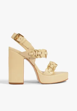 Sale Schutz Selina Platform Sandal Natural Nibs