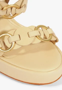 Sale Schutz Selina Platform Sandal Natural Nibs