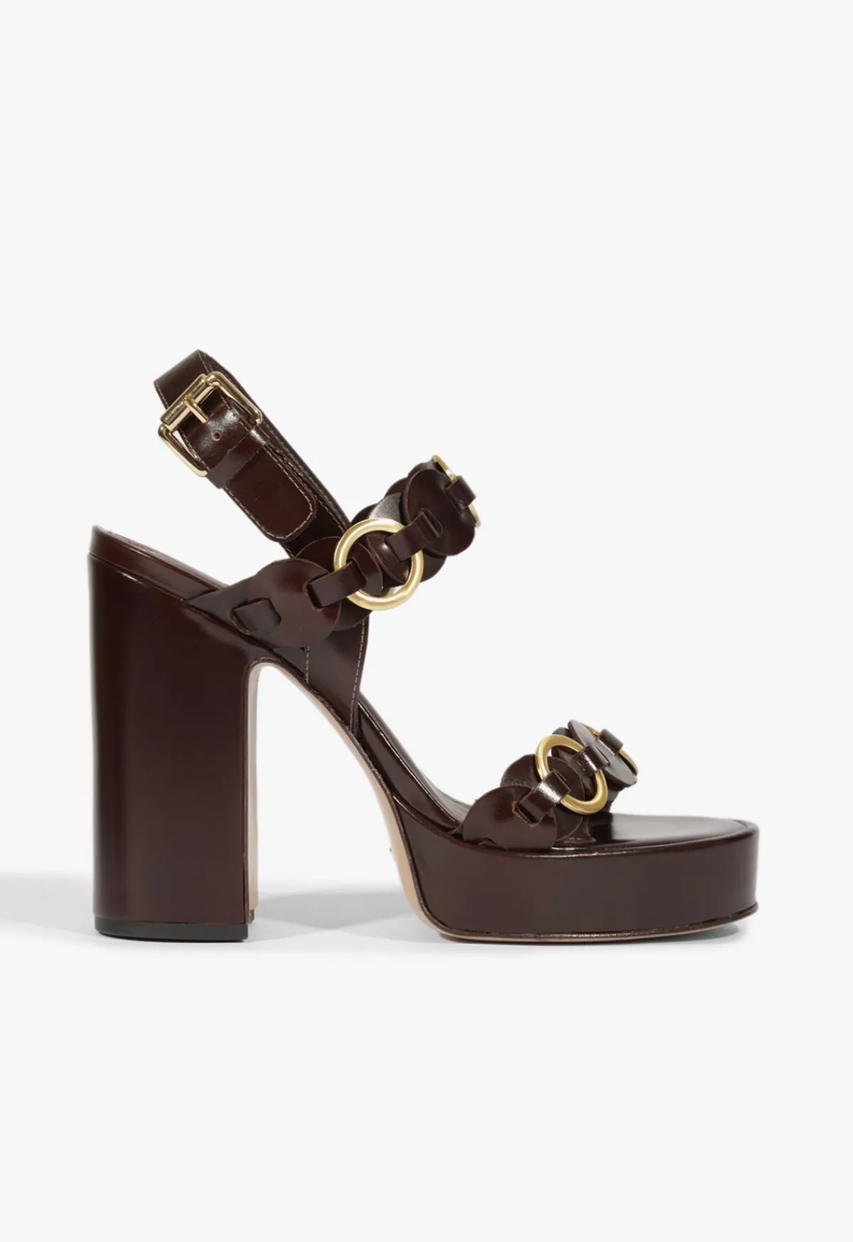 New Schutz Selina Platform Sandal Root Brown