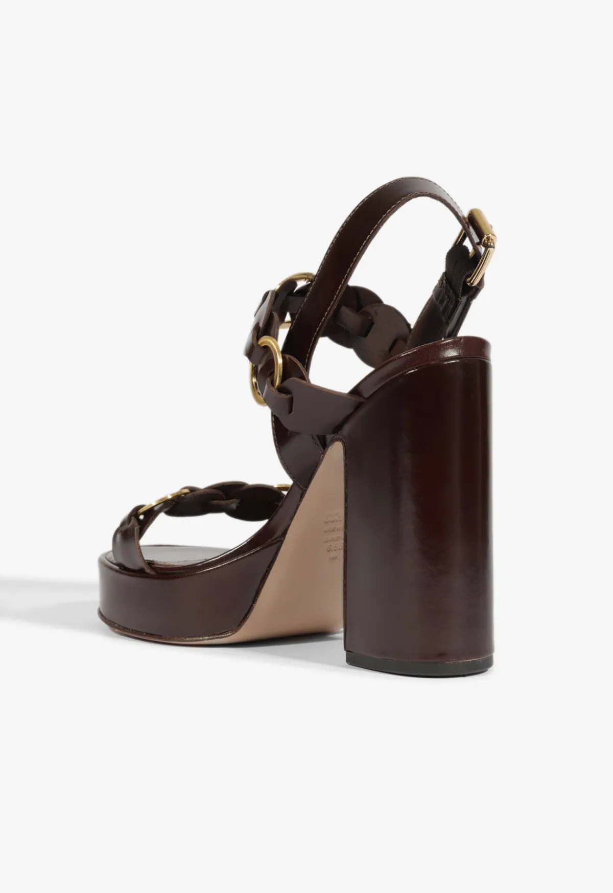 New Schutz Selina Platform Sandal Root Brown