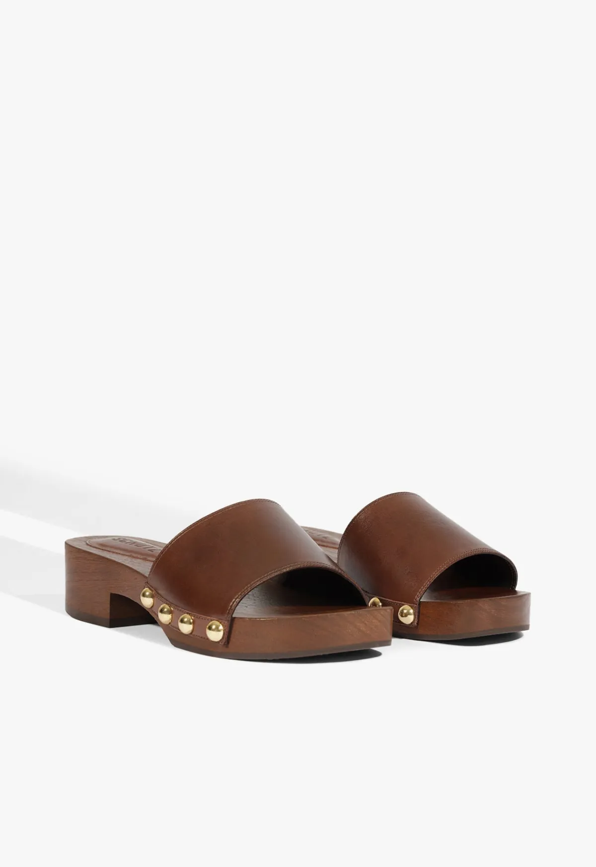 Online Schutz Shayla Leather Sandal Chestnut