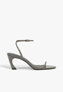Hot Schutz Siena Curve Mid Patent Sandal Gray