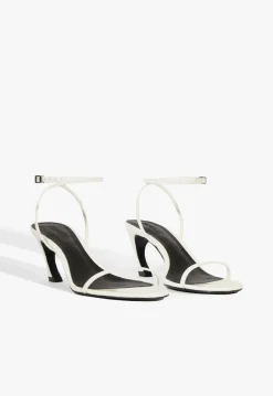 Outlet Schutz Siena Curve Mid Patent Sandal White