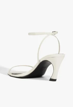 Outlet Schutz Siena Curve Mid Patent Sandal White