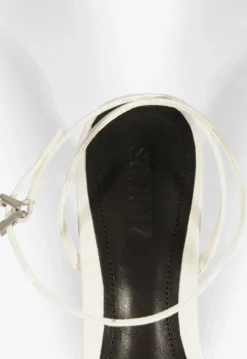 Outlet Schutz Siena Curve Mid Patent Sandal White