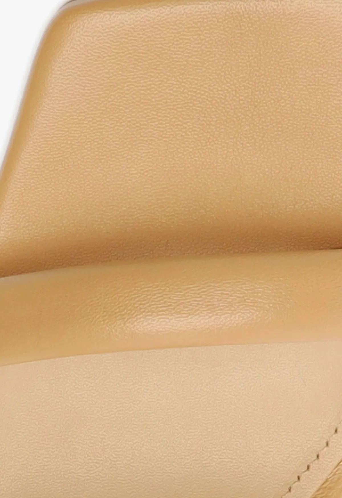 Fashion Schutz Ully Nappa Leather Sandal Light Beige