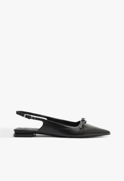 Fashion Schutz Violetta Sculpt Flat Black