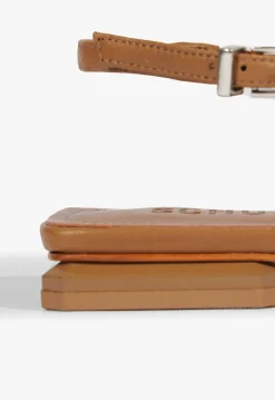 Discount Schutz Violetta Sculpt Flat Caramel Coffee